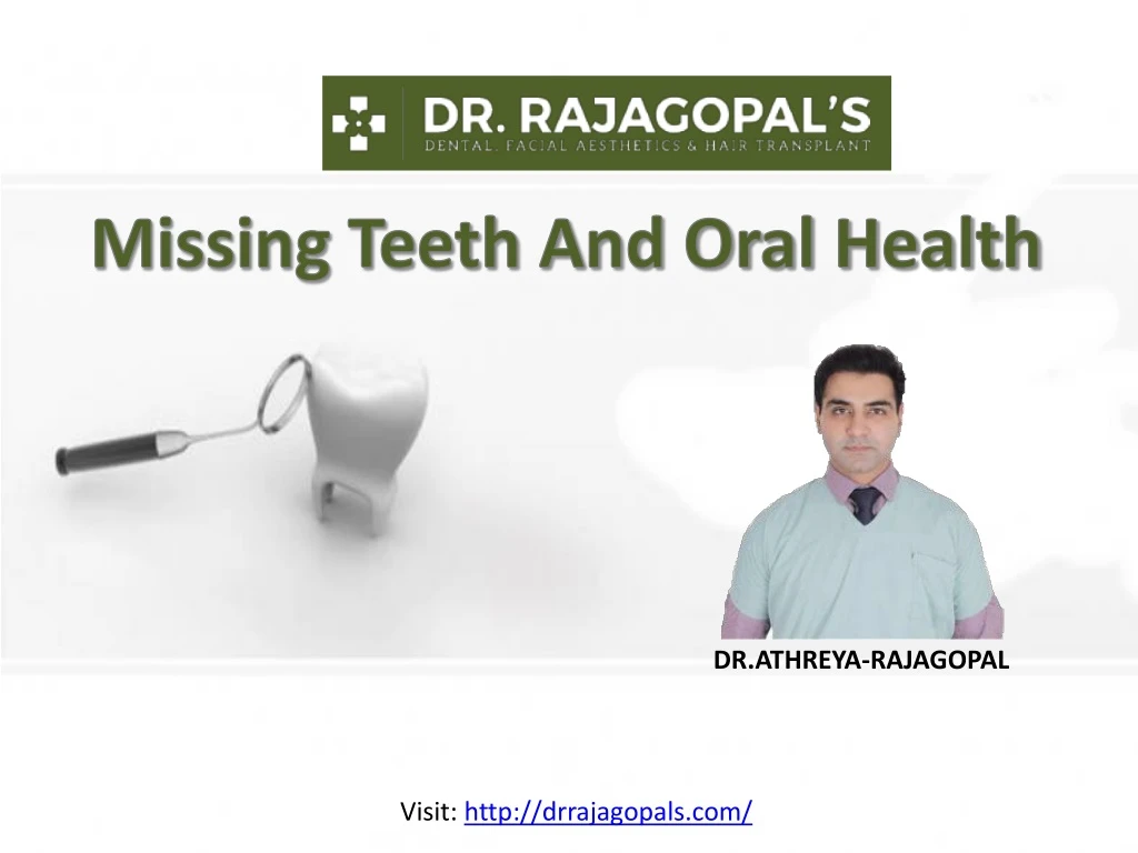 missing teeth and oral health