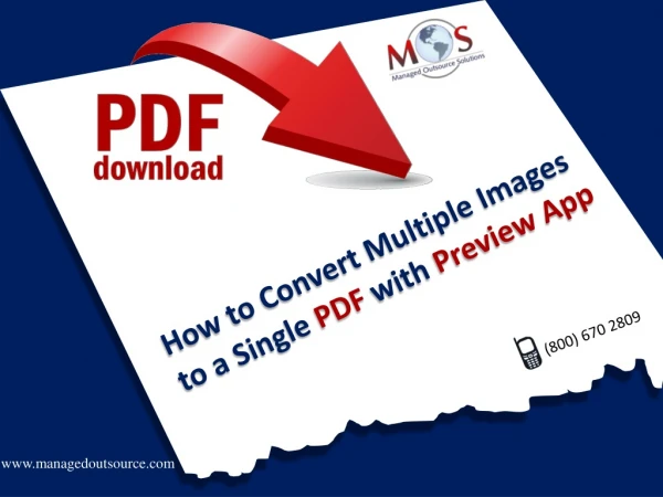 How to Convert Multiple Images to a Single PDF with Preview App