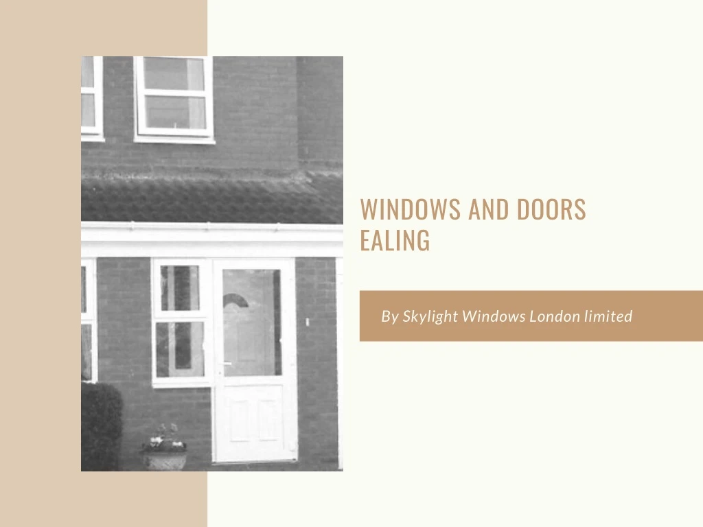 windows and doors ealing