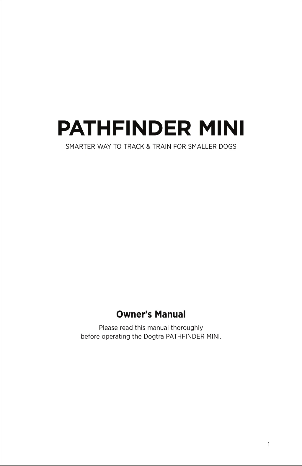 pathfinder mini smarter way to track train