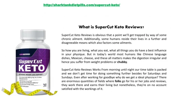 Supercut keto/Supercut keto Reviews