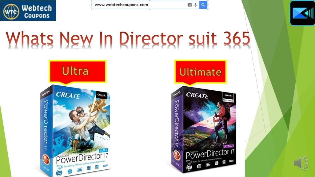whats new in director suit 365