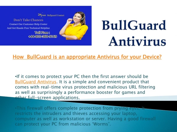 How BullGuard is an appropriate Antivirus for your Device?