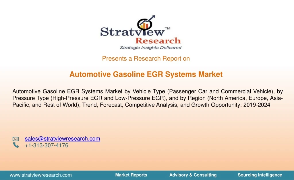 presents a research report on automotive gasoline