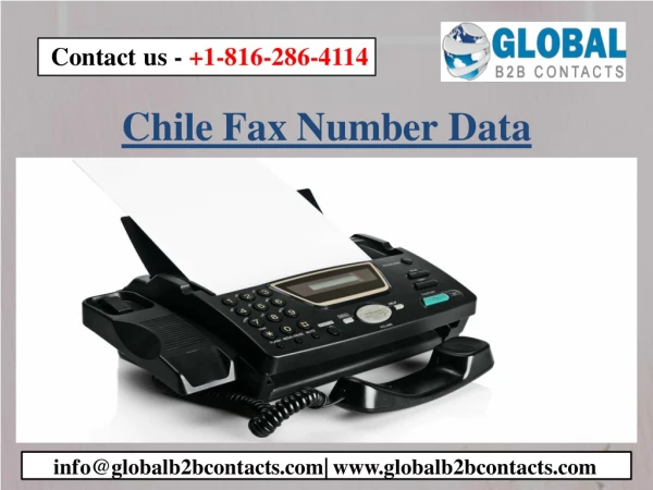 Chile Fax Number Data
