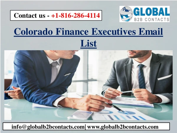 Colorado Finance Executives Email List