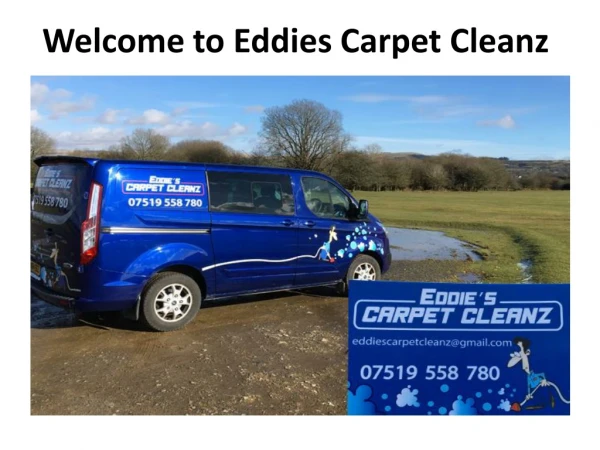 Welcome to Eddies Carpet Cleanz