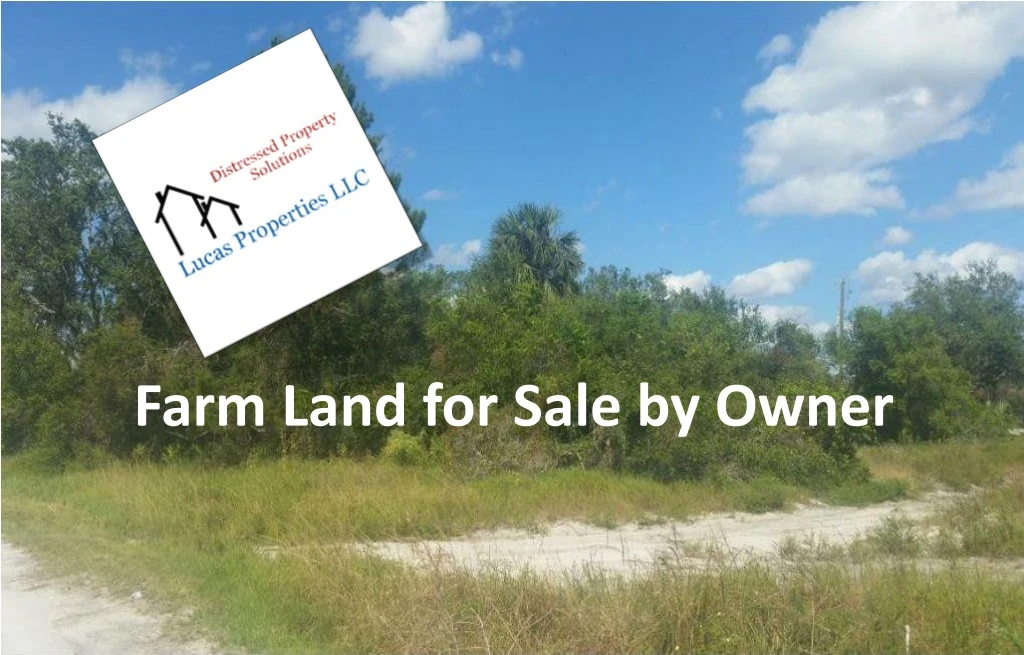 farm land for sale by owner
