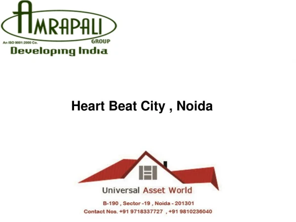 Heart Beat City Noida Sec.107 @40 lacs call 9810236040