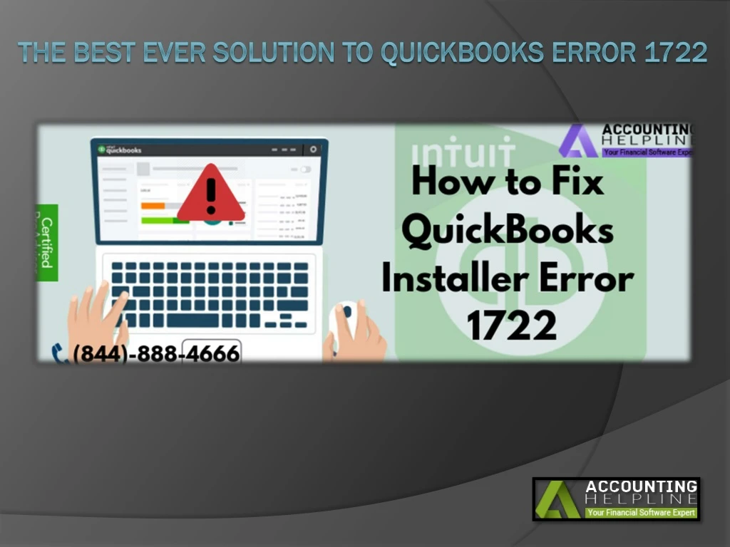 the best ever solution to quickbooks error 1722