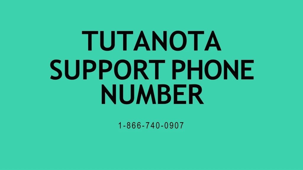 tutanota support phone number
