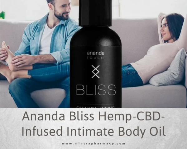 Ananda Bliss Hemp-CBD-Infused Intimate Body Oil