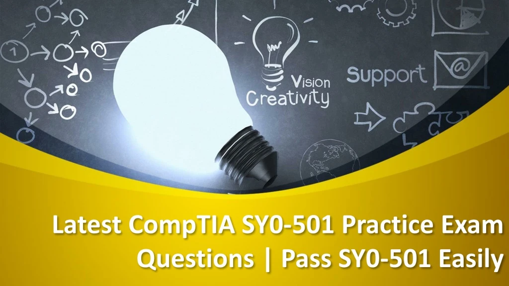 latest comptia sy0 501 practice exam questions pass sy0 501 easily