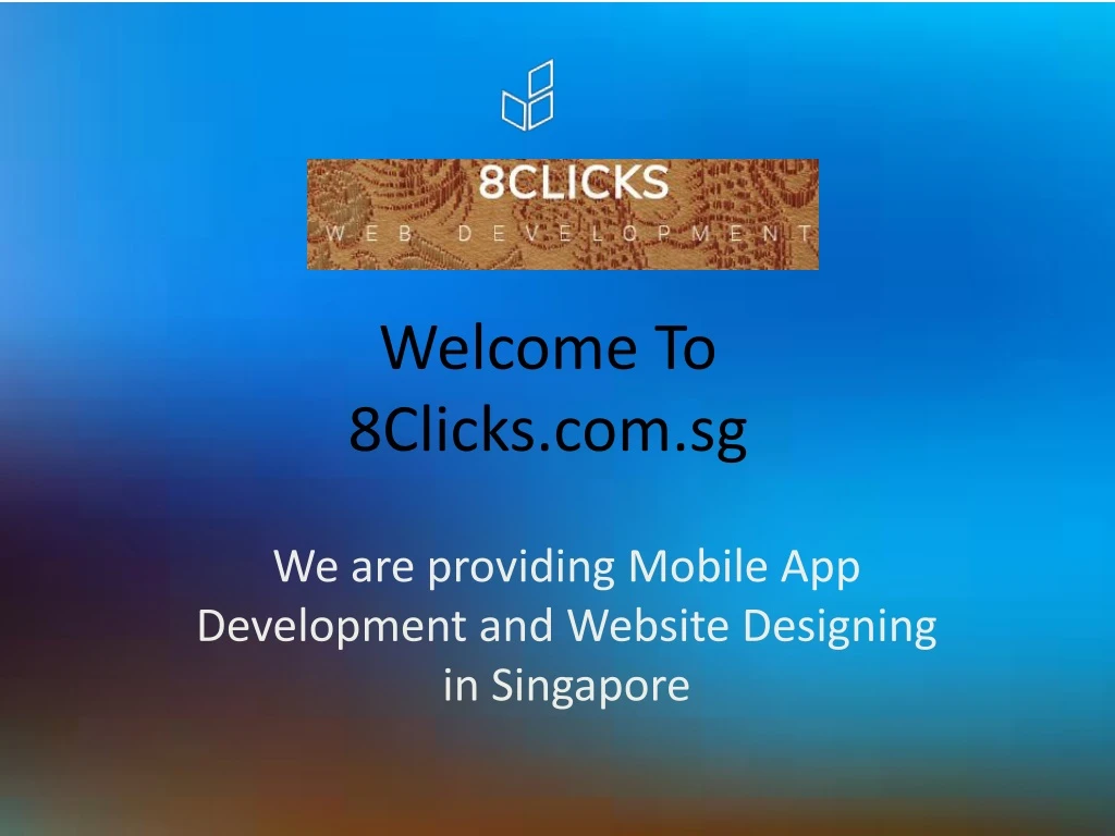 welcome to 8clicks com sg