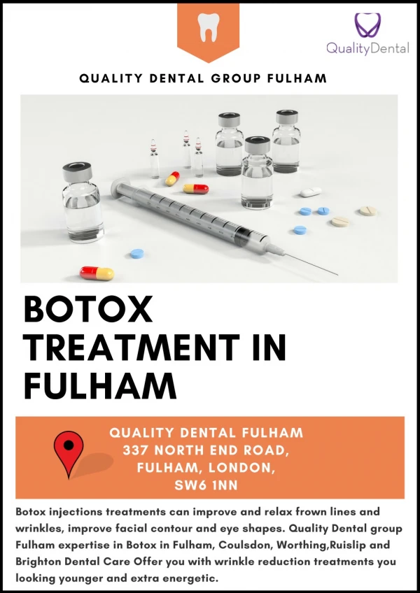 Botox Treatment in Fulham