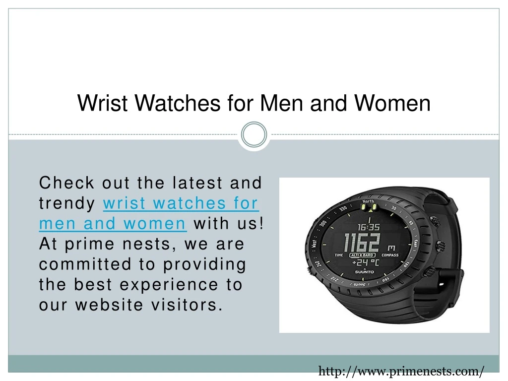 wrist watches for men and women