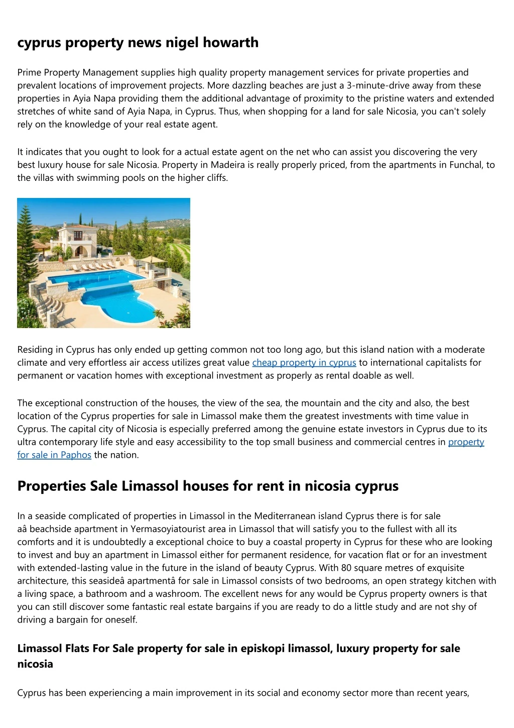 cyprus property news nigel howarth