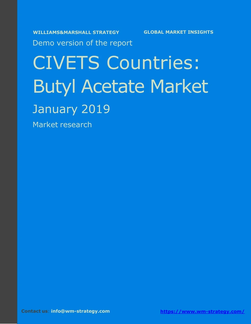 demo version civets sulphate market williams