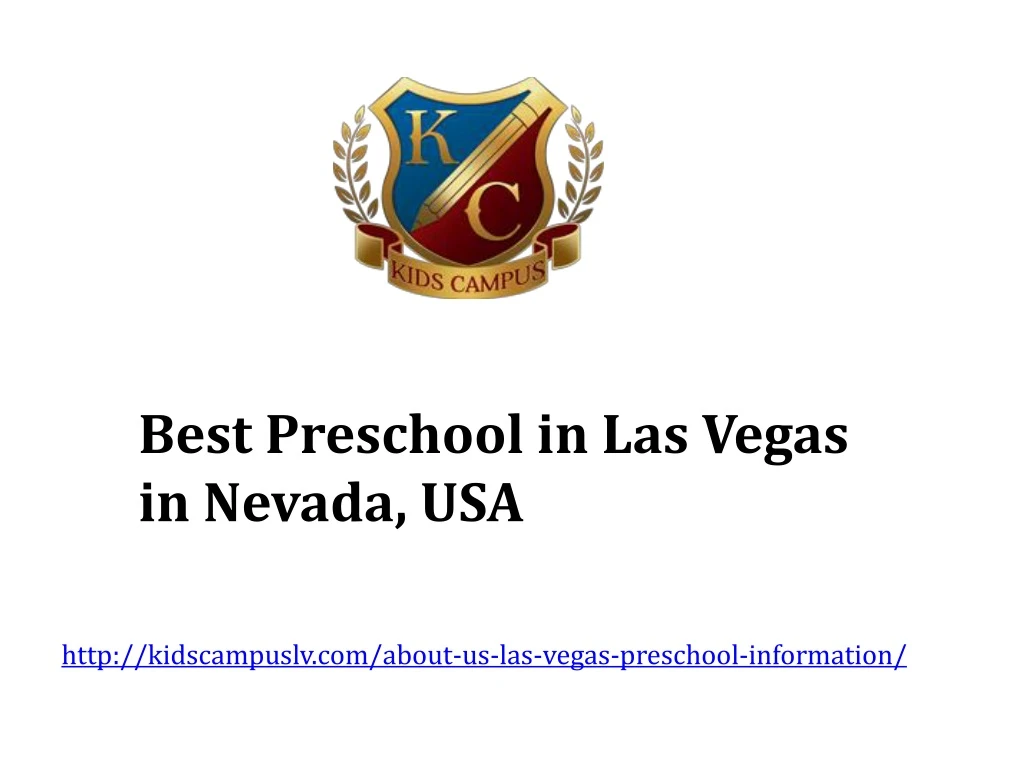 best preschool in las vegas in nevada usa