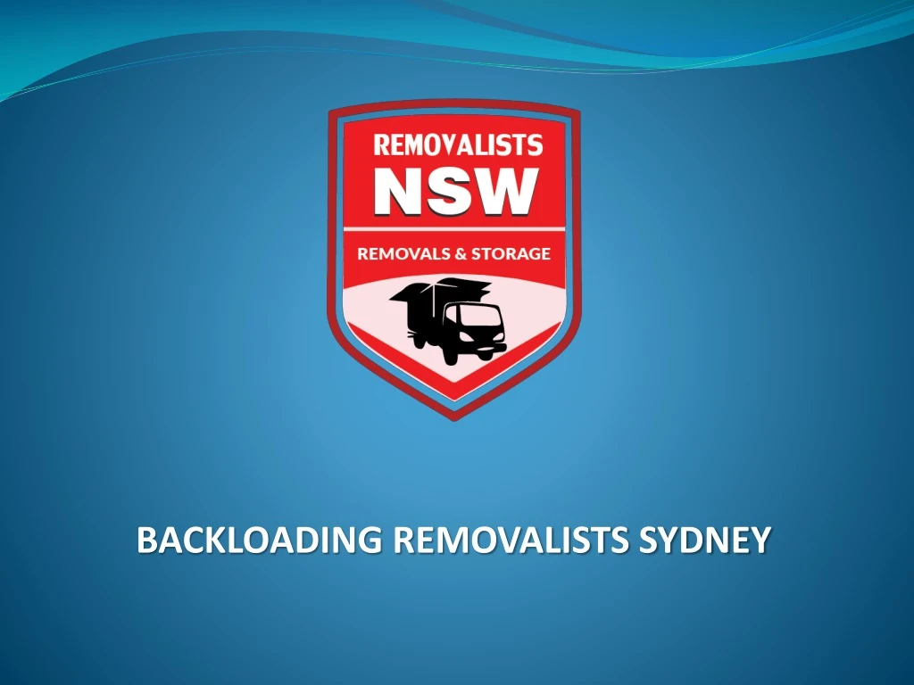 backloading removalists sydney