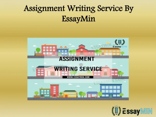 Assignment Writing Service By EssayMin
