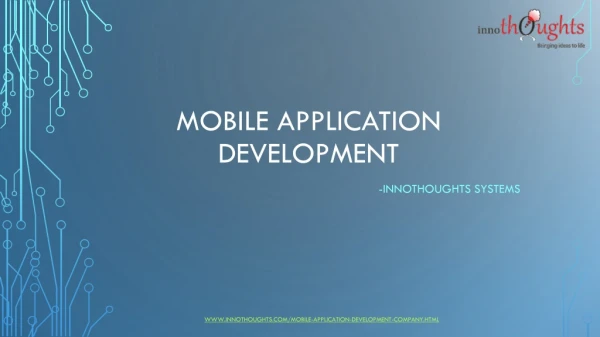 Best mobile app development in pune | Android & ios | Innothoughts systems