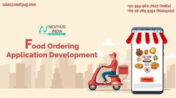 Food Ordering Mobile Application Development