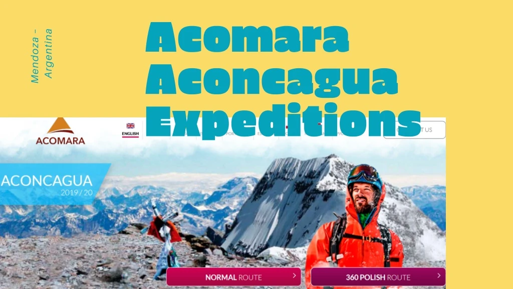 acomara aconcagua expeditions