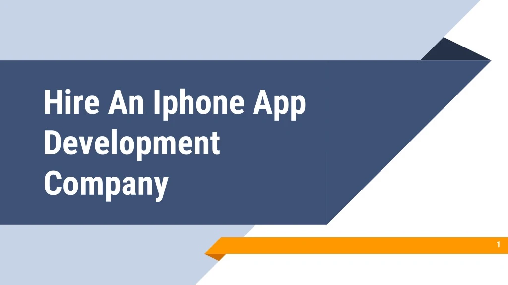 hire an iphone app development company