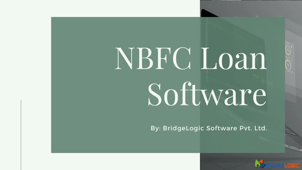 nbfc loan software