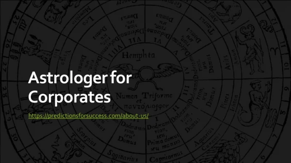 Astrologer for Corporates