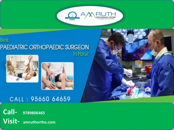 Best Ortho Doctor In Chennai