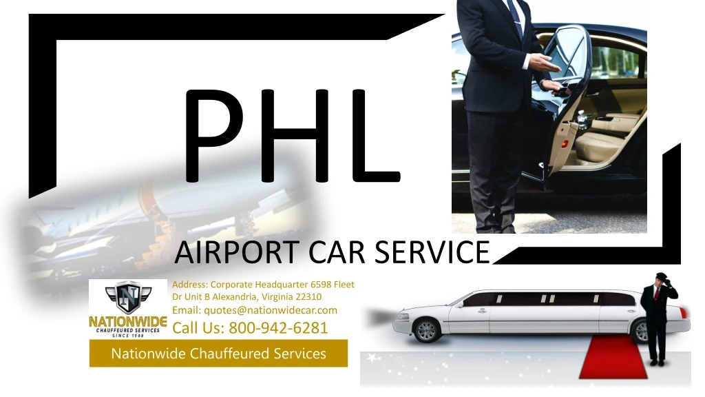 phl airport car service