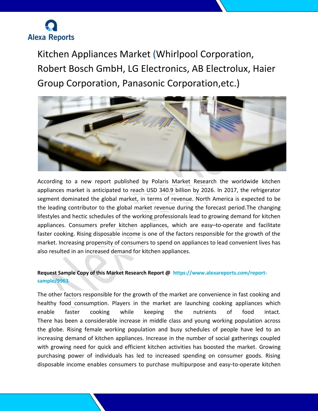 kitchen appliances market whirlpool corporation