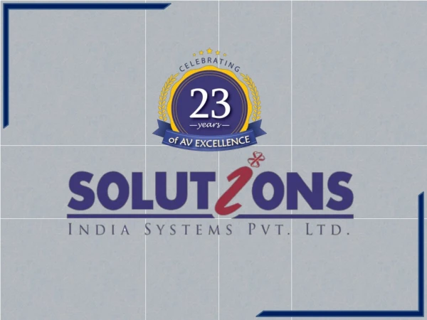 Solution India System Pvt Ltd - Audio Visual Company/Consultant Mumbai Bangalore | Polycom Video Conferencing | Huddle R