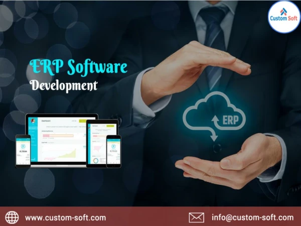 ERP Software Development Services India by CustomSOft