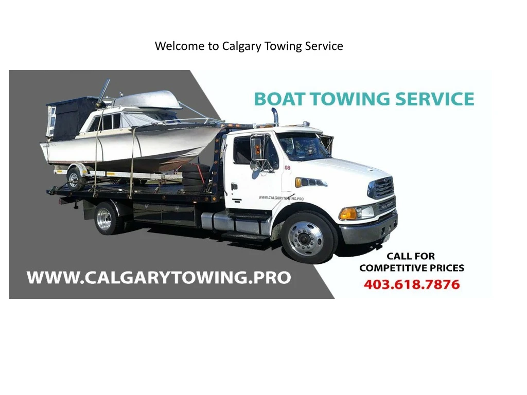 welcome to c algary towing service