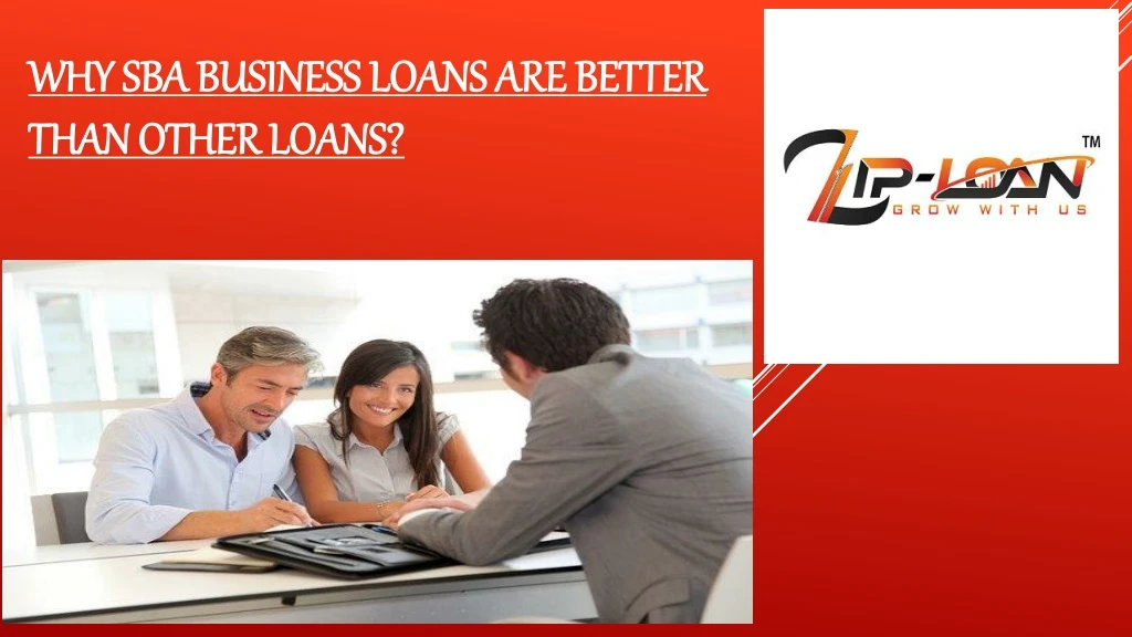 why sba business loans are better than other loans