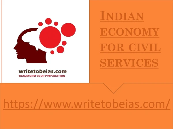 Indian economy for civil services