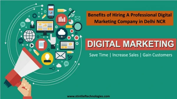 Benefits of Hiring A Professional Digital Marketing Company in Delhi NCR