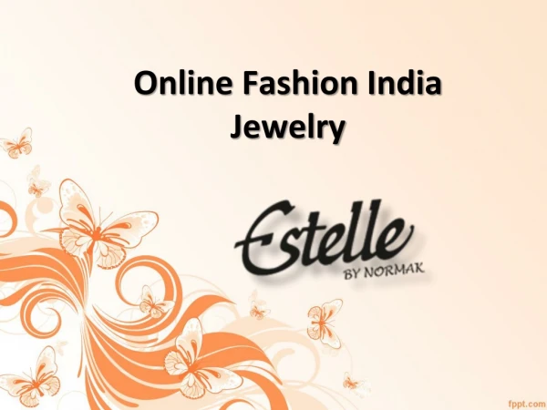 Imitation Jewellery Online, Online Fashion India Jewelry - Estelle.co