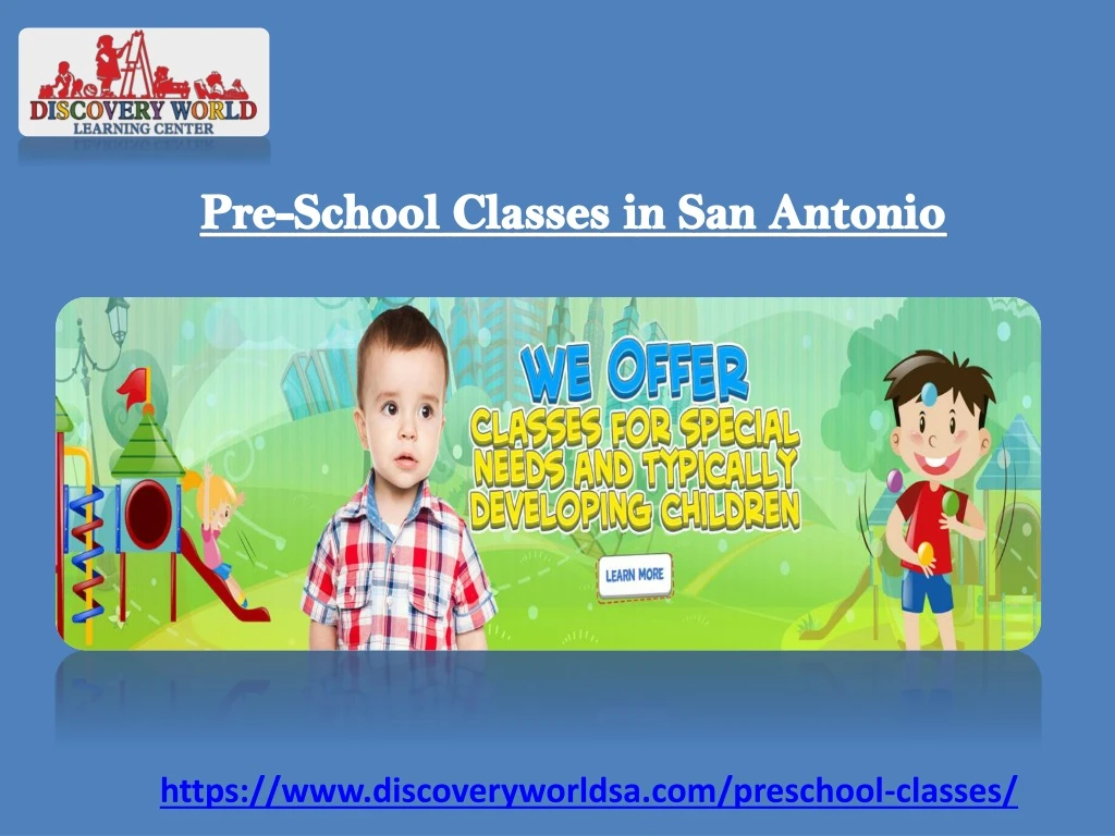 pre school classes in san antonio