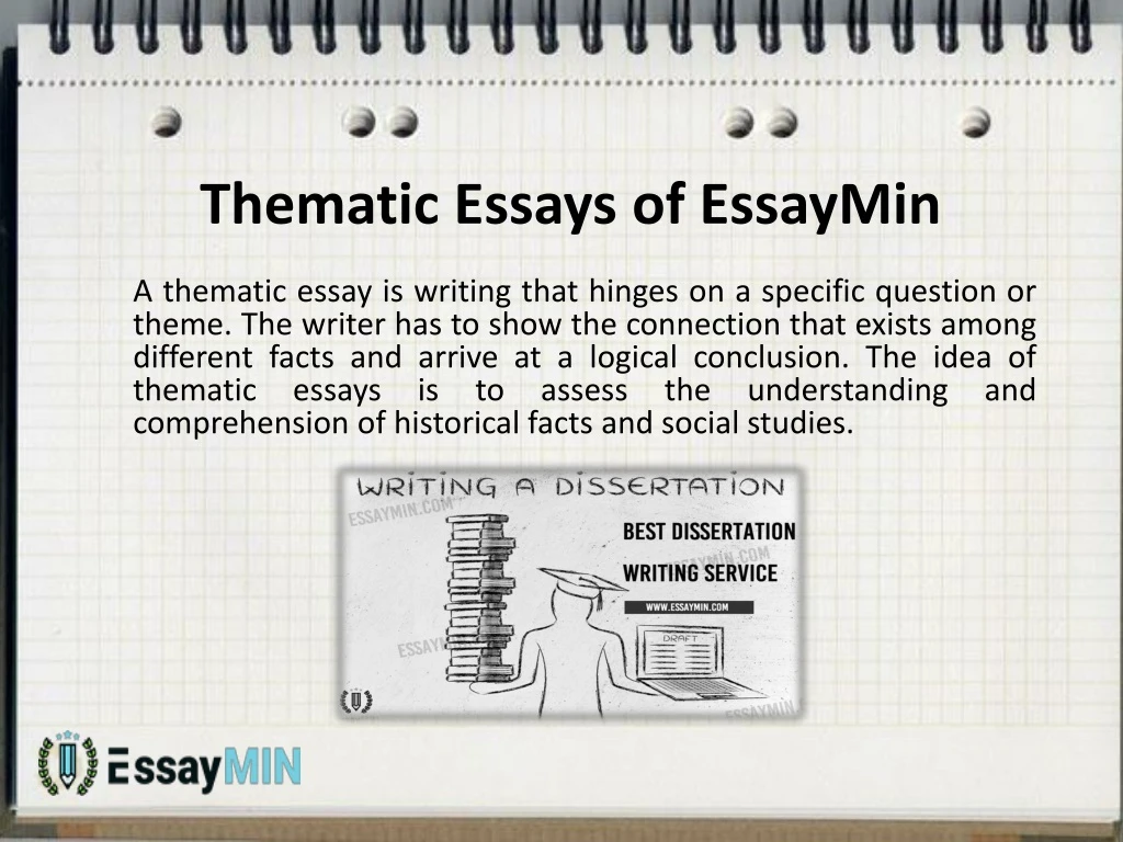 thematic essays of essaymin