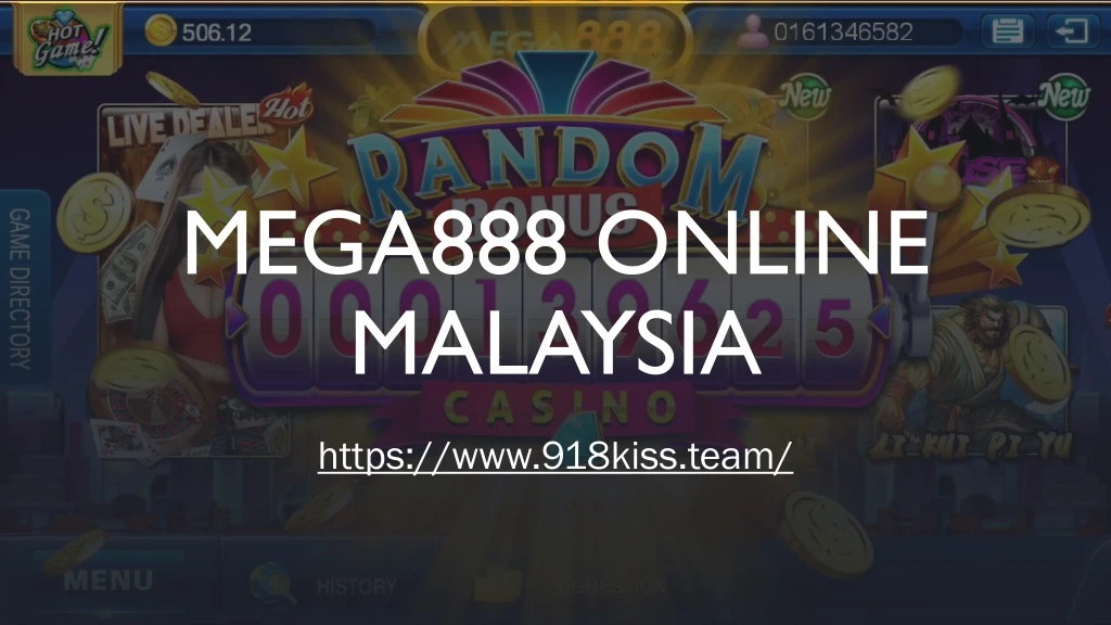 mega888 online malaysia