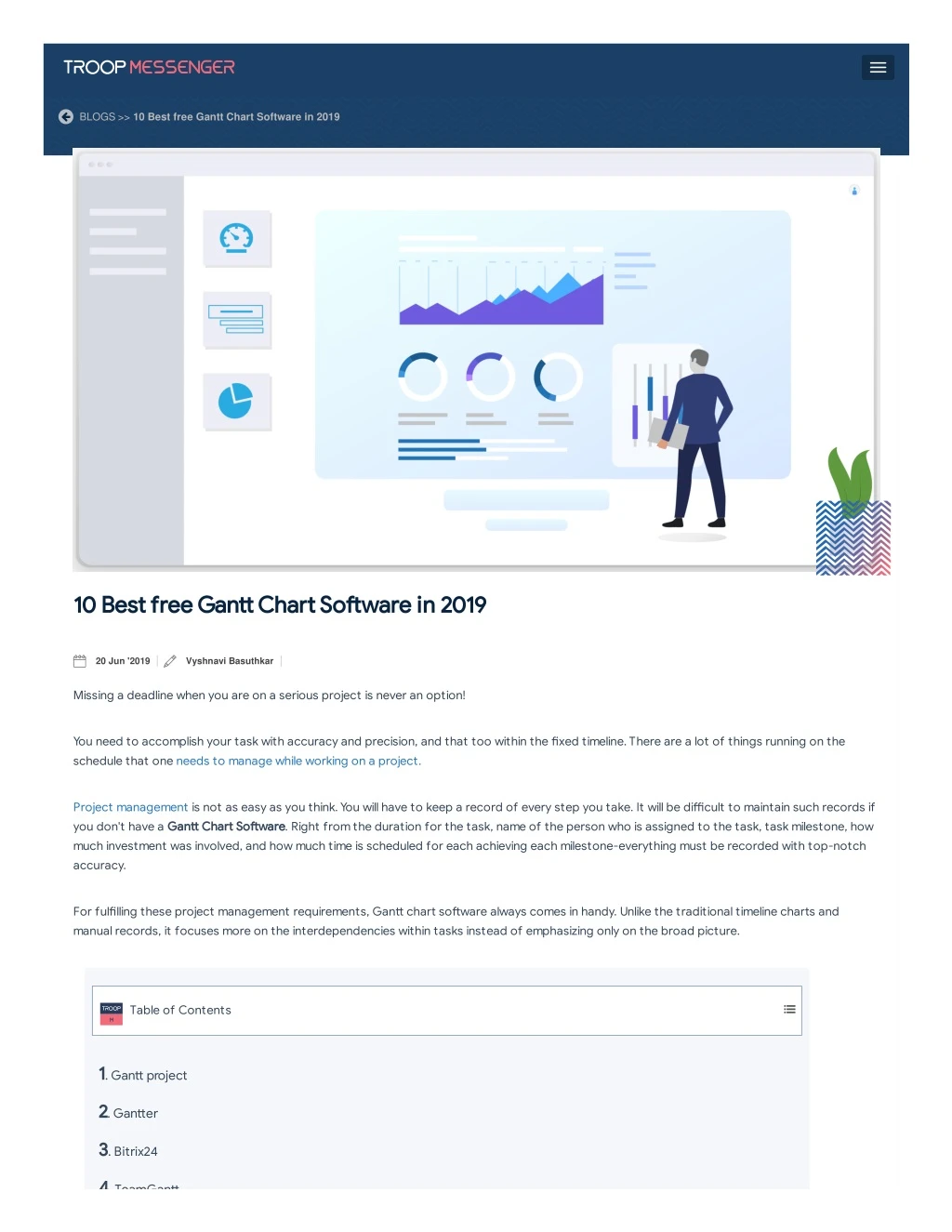 blogs 10 best free gantt chart software in 2019