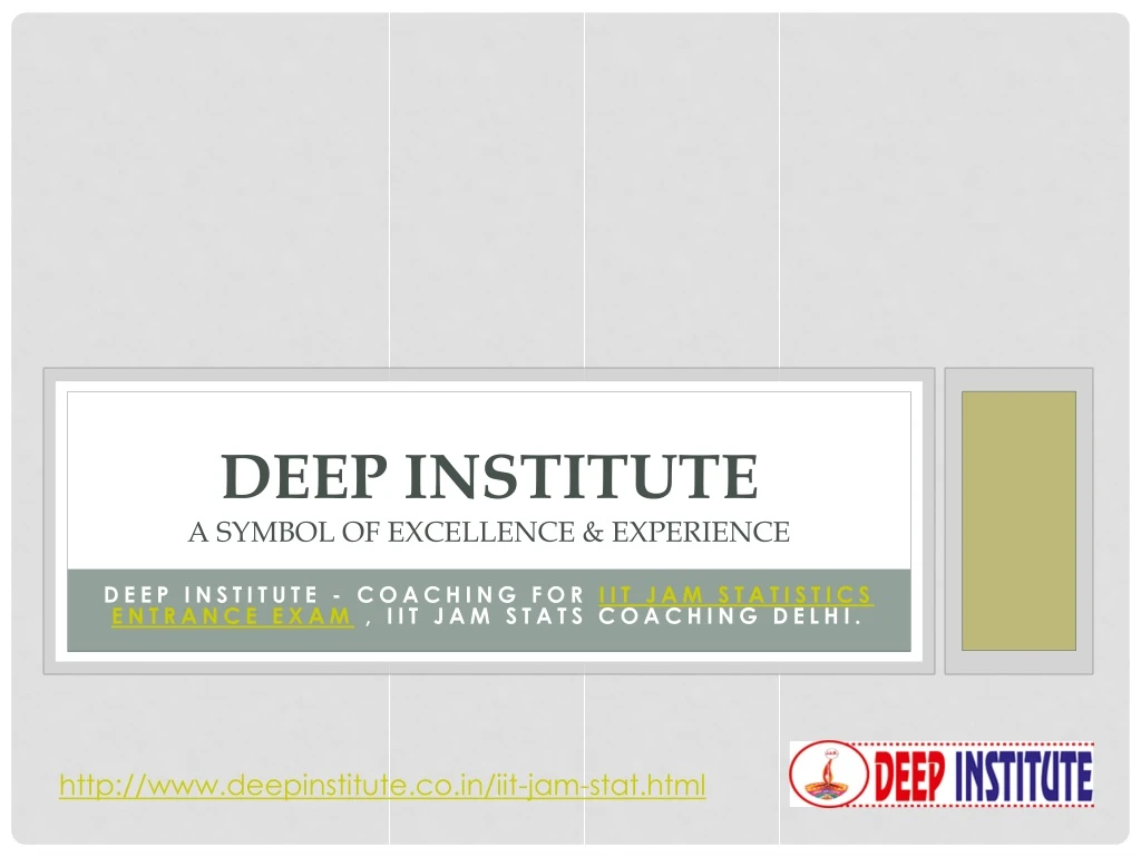 deep institute a symbol of excellence experience