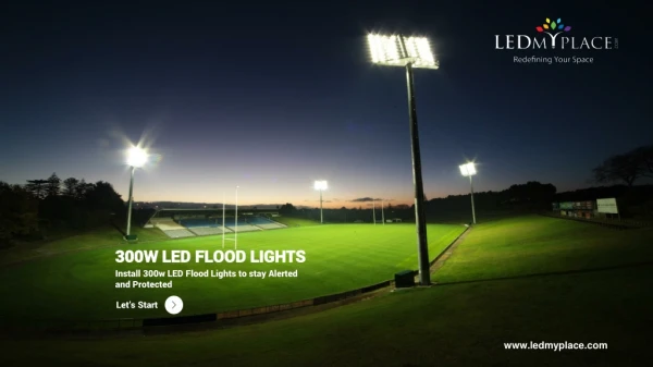 Buy 300 Watt LED Flood Light At Best Price