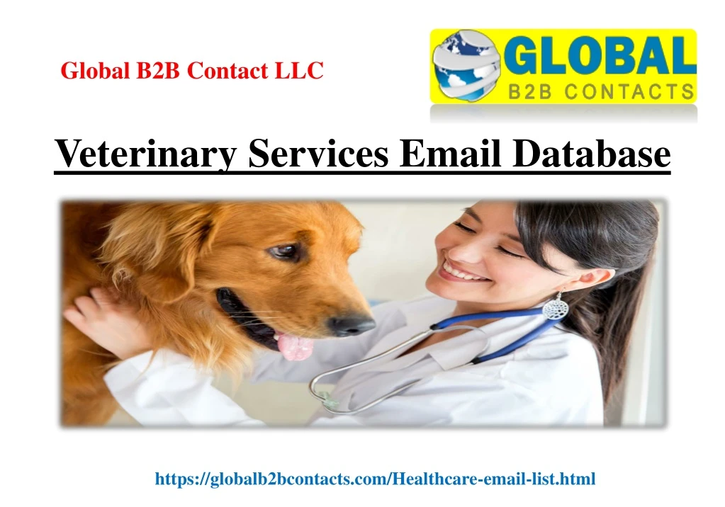 veterinary services email database