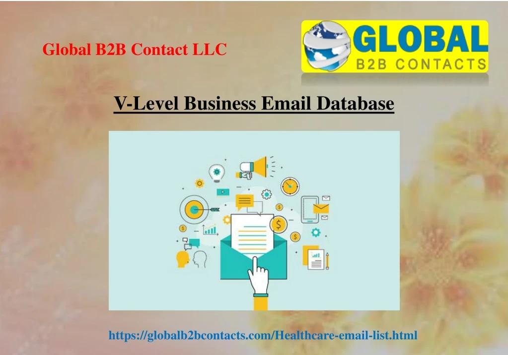 v level business email database