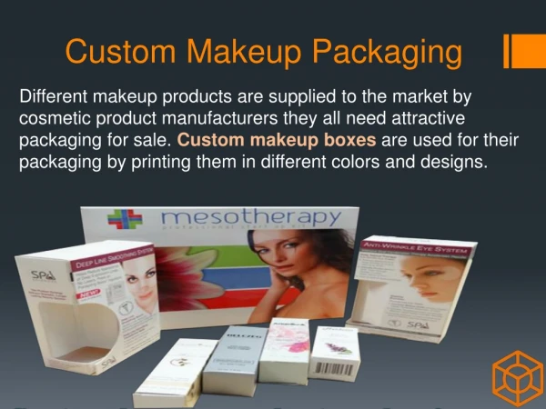 Custom Makeup Packaging